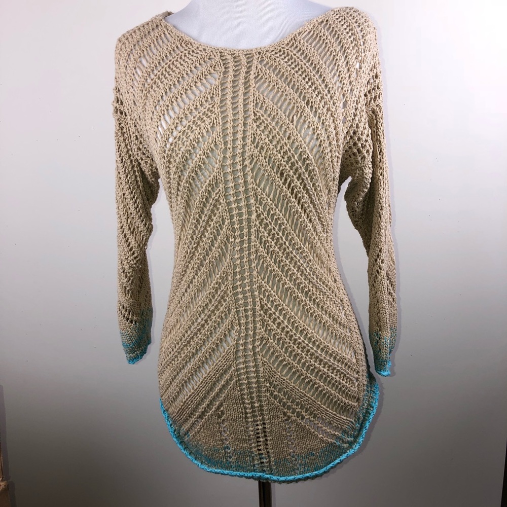 Coldwater Creek - Crocheted Top - Size M 10/12